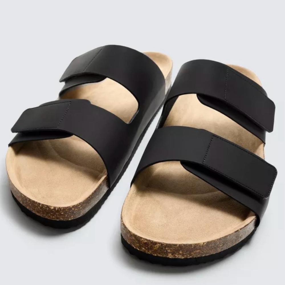 Mens Zara Flip Flop Sandals Size 11 Like NEW